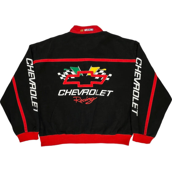 Racing Champions Chevrolet NASCAR Jacket - XL - Black Cotton