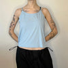 Vintage blue Vajolet Cami Top - womens medium