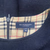 Vintage navy Burberry London Mini Dress - womens medium