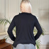 Vintage black Intimissimi Cardigan - womens large