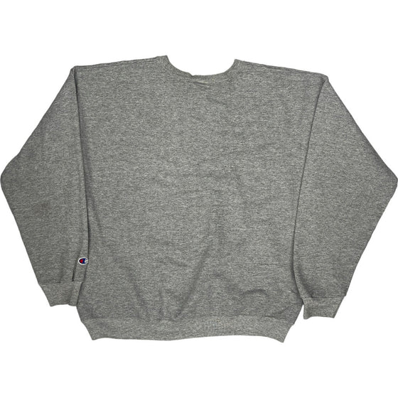 Champion Notre Dame Sweatshirt - Large - Grey Cotton Blend