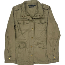  Tommy Hilfiger Utility Jacket - Medium - Khaki Cotton