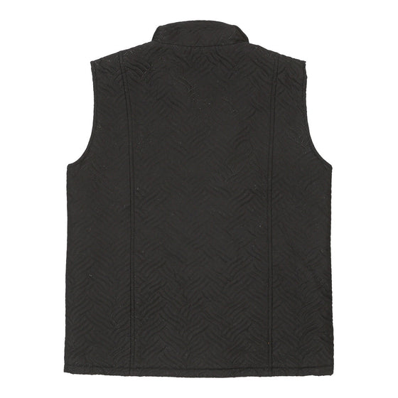 Andrea Lee Gilet - Large Black Polyester - Thrifted.com