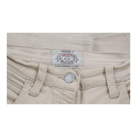 Armani Jeans Jeans - 29W UK 12 Beige Cotton