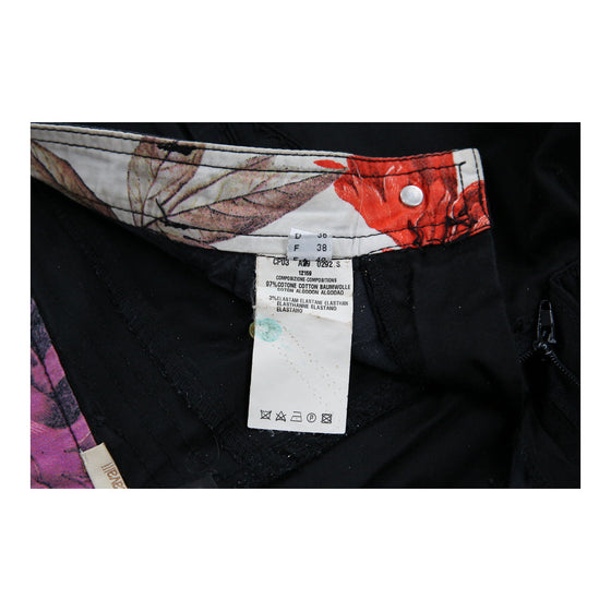 Cavalli Class Jeans - 32W UK 12 Black Cotton