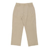 Burberry London Trousers - 30W UK 10 Beige Cotton