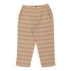 Gf Ferre Striped Trousers - 30W UK 10 Pink Cotton