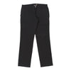 Just Cavalli Trousers - 32W UK 10 Black Cotton