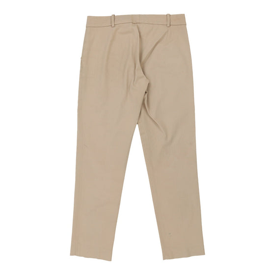 Missoni Trousers - 32W UK 12 Beige Cotton