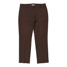  Moschino Jeans Trousers - 34W UK 12 Brown Cotton