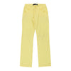 Love Moschino Trousers - 30W UK 8 Yellow Cotton