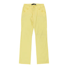  Love Moschino Trousers - 30W UK 8 Yellow Cotton