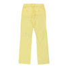 Love Moschino Trousers - 30W UK 8 Yellow Cotton