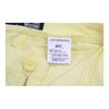 Love Moschino Trousers - 30W UK 8 Yellow Cotton