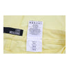 Love Moschino Trousers - 30W UK 8 Yellow Cotton