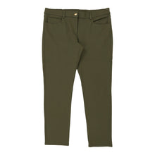  Cavalli Class Trousers - 38W UK 16 Green Cotton