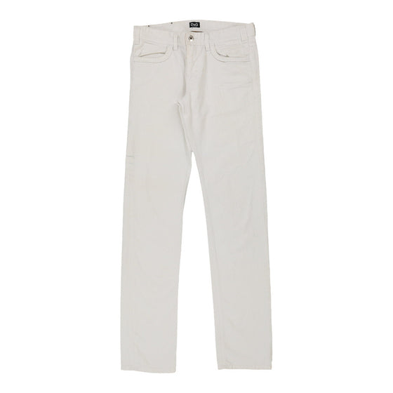 Dolce & Gabbana Jeans - 32W UK 10 White Cotton