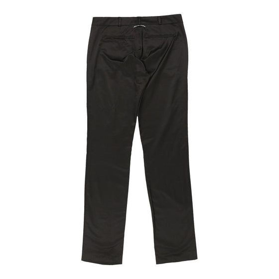 Jean Paul Gaultier Trousers - 32W UK 10 Black Cotton