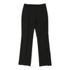 Moschino Trousers - 32W UK 12 Black Cotton