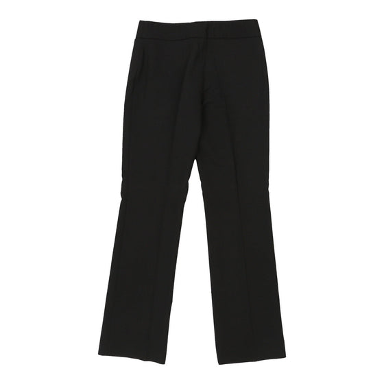 Moschino Trousers - 32W UK 12 Black Cotton