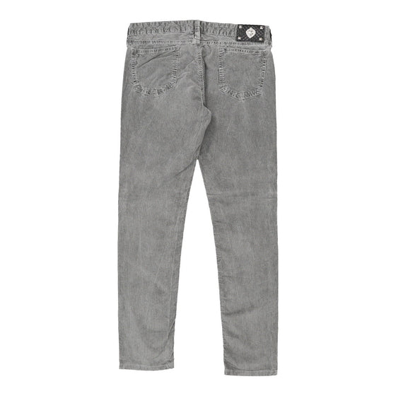 Love Moschino Jeans - 32W UK 10 Grey Cotton