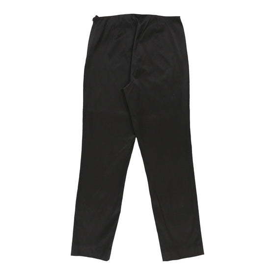 Versace V2 Classic Trousers - 30W UK 10 Black Polyamide