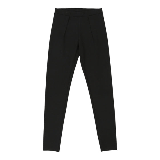 Gf Ferre Trousers - 27W UK 8 Black Cotton