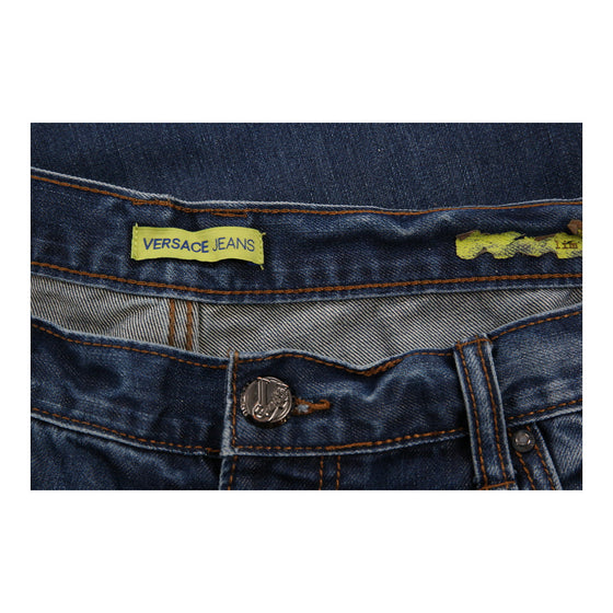 Versace Jeans - 38W UK 18 Blue Cotton