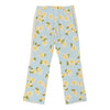 Cheap & Chic Moschino Floral Trousers - 30W UK 8 Blue Cotton