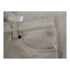 Burberry London Trousers - 32W UK 12 Beige Polyester