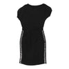 Cavalli Class Bodycon Dress - Medium Black Cotton