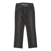  Armani Jeans Jeans - 34W UK 12 Black Cotton