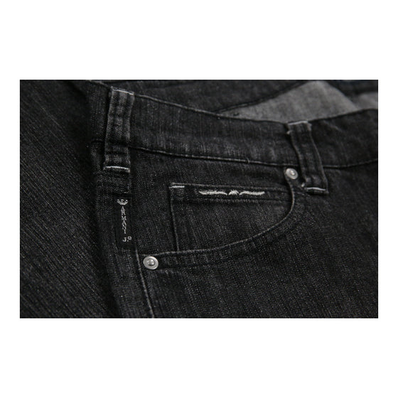 Armani Jeans Jeans - 34W UK 12 Black Cotton