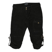  Armani Jeans Cargo Shorts - 32W UK 10 Black Cotton