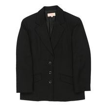  Byblos Blazer - Large Black Wool