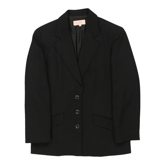 Byblos Blazer - Large Black Wool