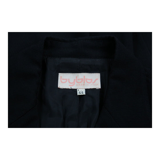 Byblos Blazer - Large Black Wool