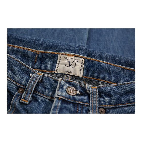 Valentino Jeans - 28W UK 10 Blue Cotton