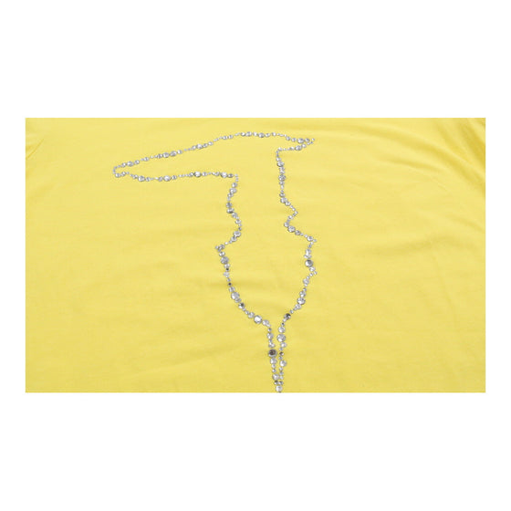 Trussardi Top - Medium Yellow Cotton