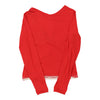 Armani Jeans Jumper - Large Red Cotton