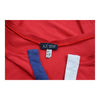 Armani Jeans Jumper - Large Red Cotton