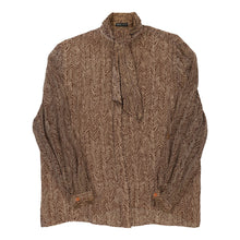  Giorgio Armani Blouse - Large Brown Polyester