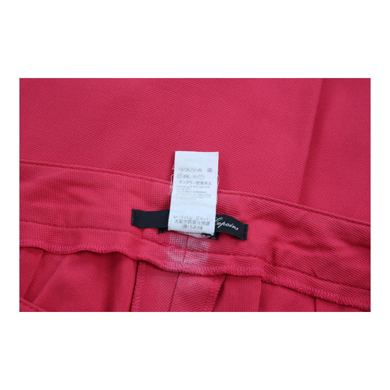 Les Copains Trousers - 32W UK 12 Red Cotton