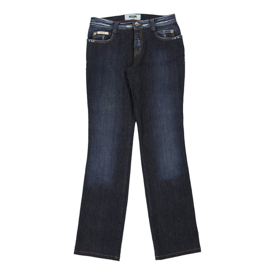 Moschino Jeans Jeans - 30W UK 8 Blue Cotton Blend