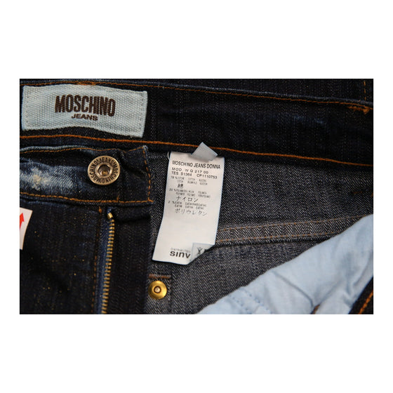 Moschino Jeans Jeans - 30W UK 8 Blue Cotton Blend