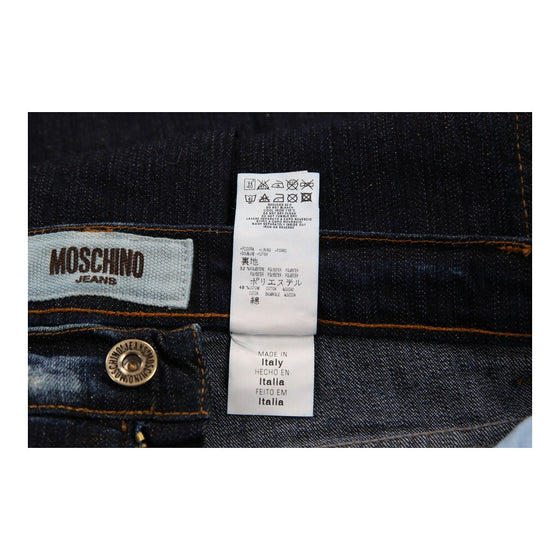 Moschino Jeans Jeans - 30W UK 8 Blue Cotton Blend