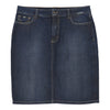 Dolce & Gabbana Midi Denim Skirt - 32W UK 12 Dark Wash Cotton