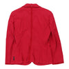 Armani Jeans Blazer - Medium Red Cotton Blend