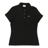 Lacoste Polo Shirt - Large Black Cotton