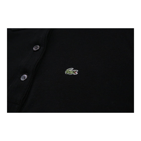 Lacoste Polo Shirt - Large Black Cotton